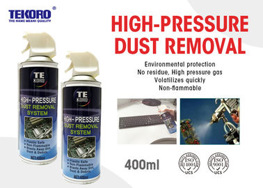 Polvere e residuo di stoffa appiattiti del pulitore di elettronica dello spolveratore/aerosol dell'aria che rimuovono uso