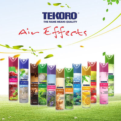 Tekoro Room Deodorizer Air Freshener con spezie naturali preziose in dimensioni da 250 ml e 300 ml, certificato CE RoHS SGS GMP
