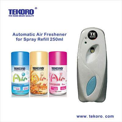 Riempimento automatico con spray aerosol per rinfrescante d'aria con odore di caffè Tipo e capacità ≥ 200 ml, certificato CE, RoHS, SGS, GMP